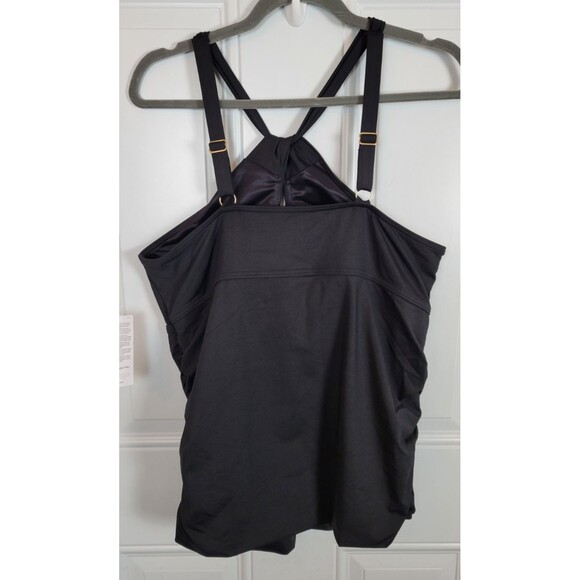 NWT Lands' End Plus Size Chlorine Resistant High Neck Multi Way Tankini Size 18 - Picture 5 of 5